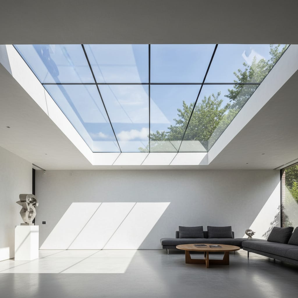 Bespoke architectural glazing and custom skylight design