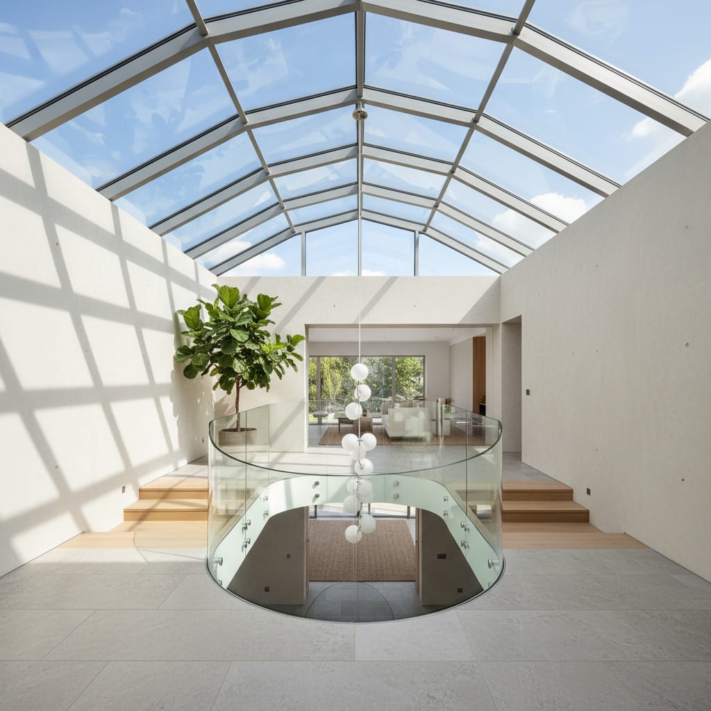Completed Custom Skylight Design Service project in Gloucestershire