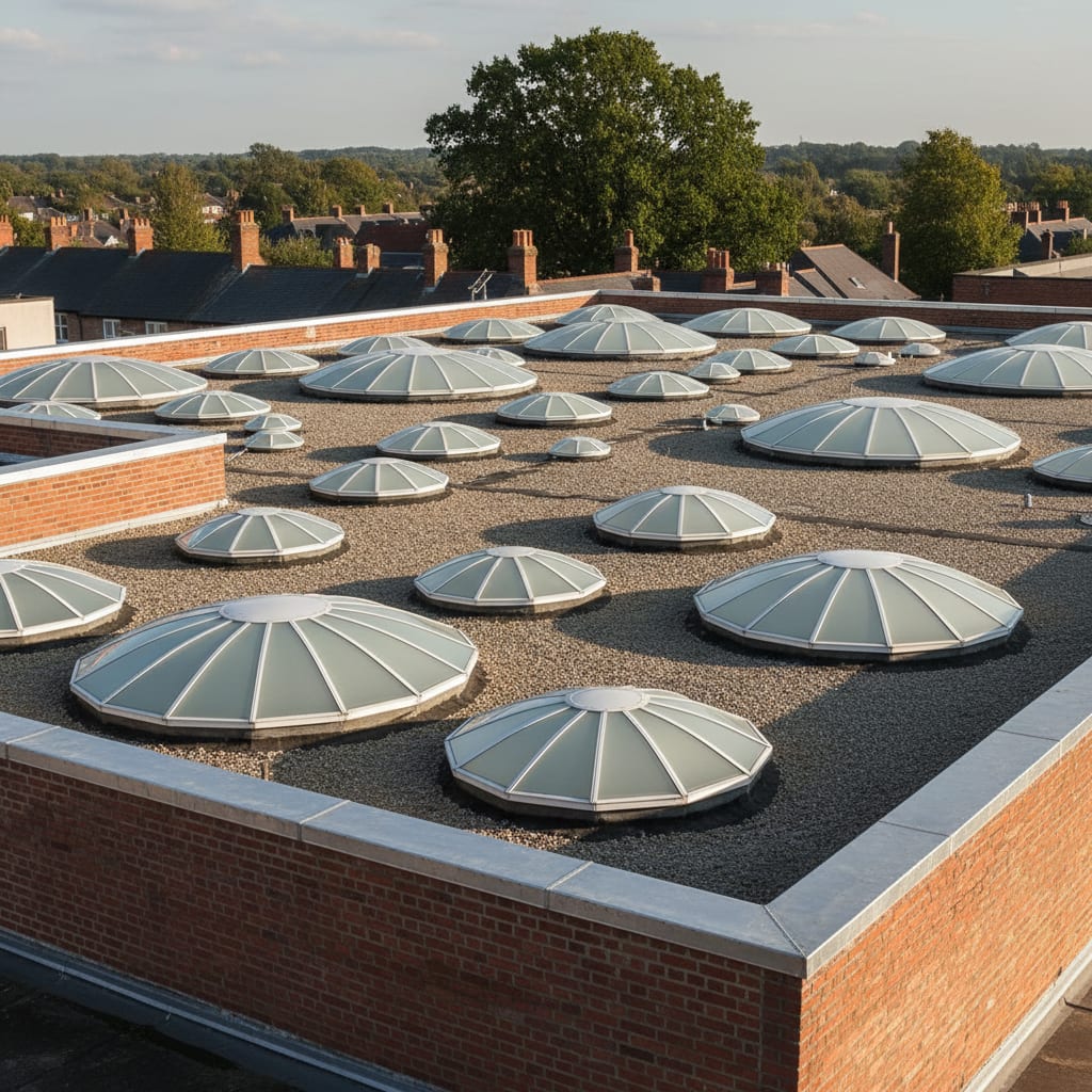 Completed Plastic & Polycarbonate Skylight Installation project in Gloucestershire