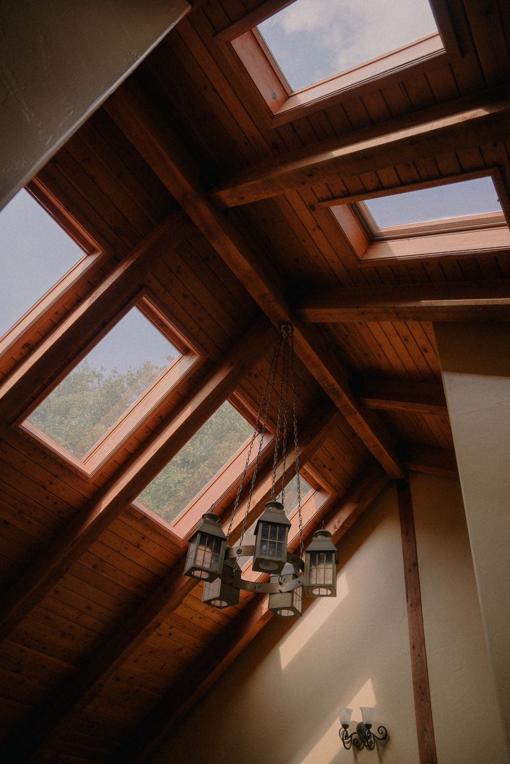 Interior view beneath a Roof Lantern Installation in Cheltenham & Gloucestershire