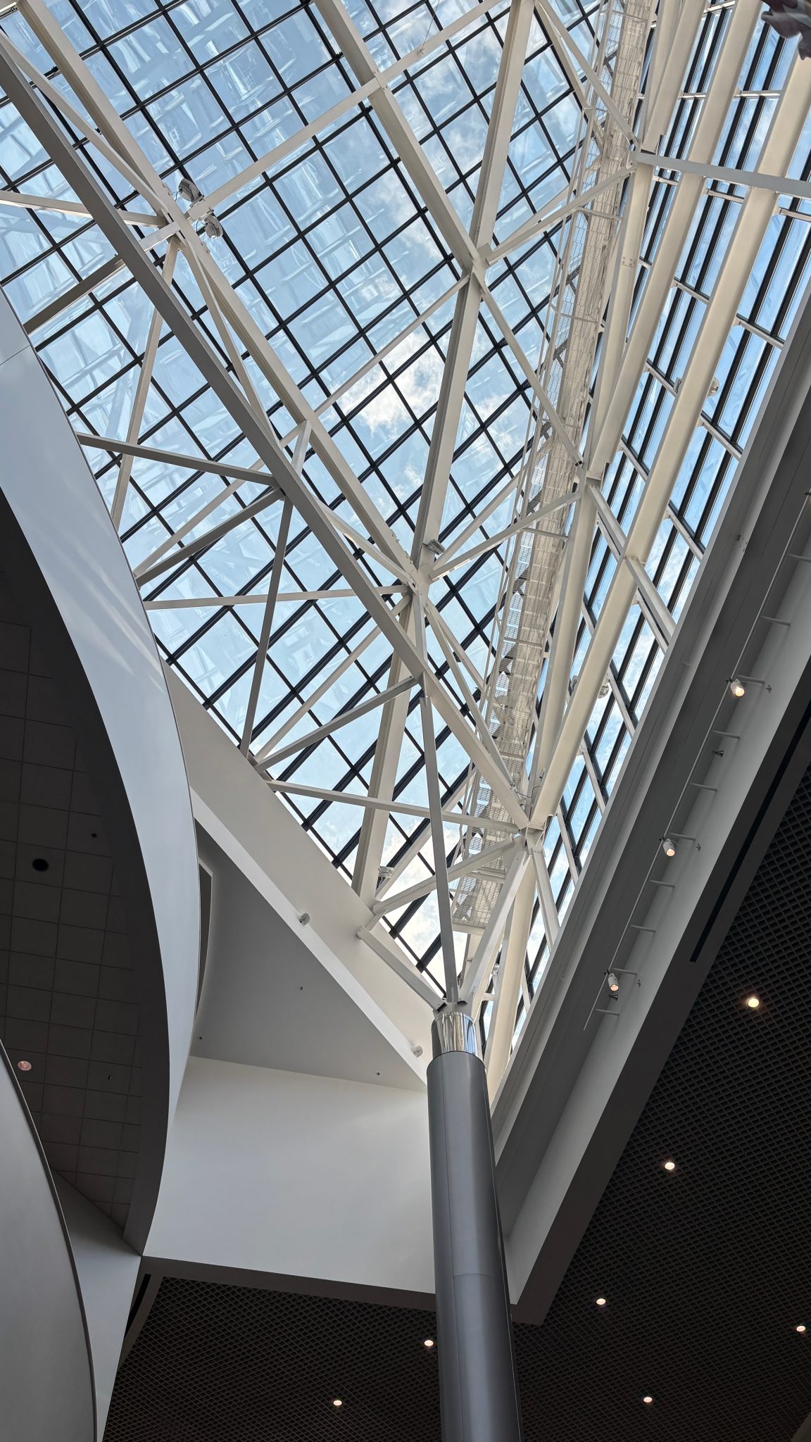 Commercial Skylight Installation — daylight pouring into a Cheltenham home